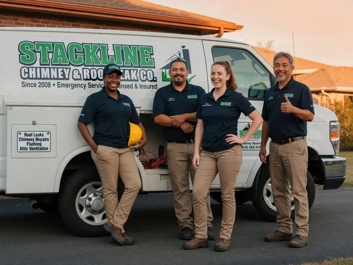 Chimney flashing repair company in Dinwiddie, VA